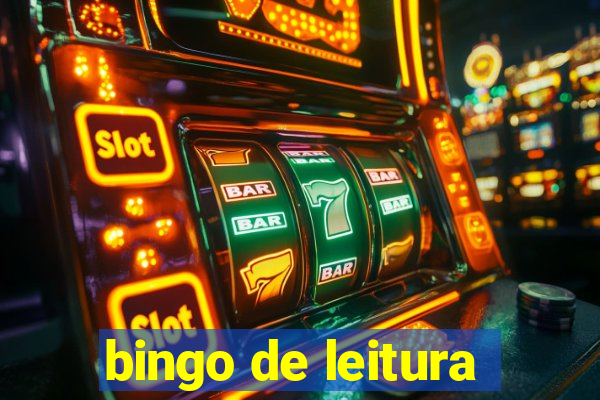 bingo de leitura